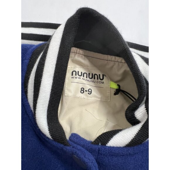 Nununu Team Nununu Letterman Jacket in Blue - Picture 5 of 5